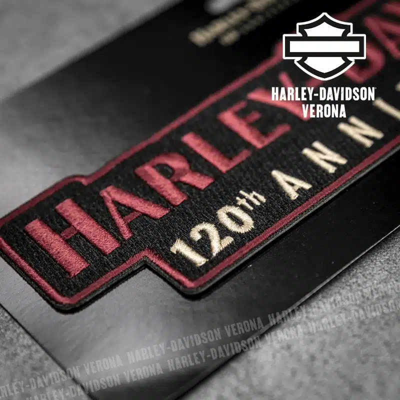 Patch Da Collezione Harley-Davidson® 120esimo Anniversario Embroidered - immagine 3