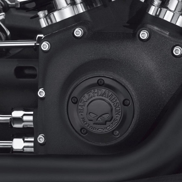 WILLIE G SKULL - NERO - COPERCHIO ANTICIPO DELL'ACCENSIONE