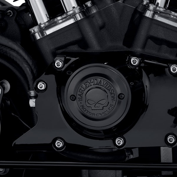 WILLIE G SKULL - NERO - COPERCHIO ANTICIPO DELL'ACCENSIONE