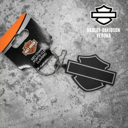 Portachiavi Harley-Davidson® Bar & Shield Silhouette