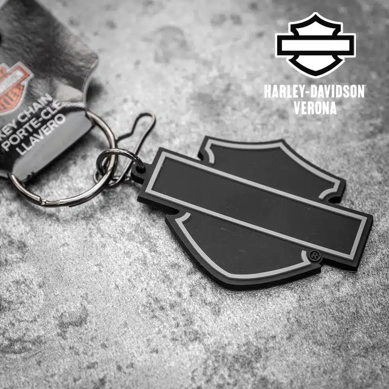 Portachiavi Harley-Davidson® Bar & Shield Silhouette - immagine 2