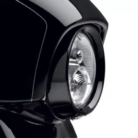 Anello di rivestimento per faro anteriore Black