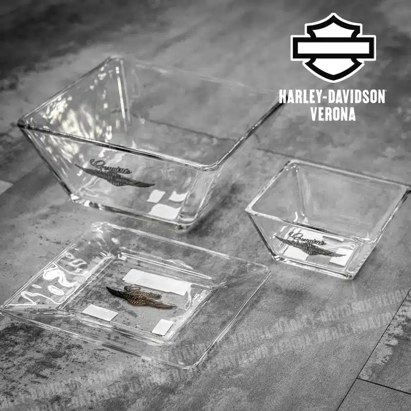 Ciotola piatto fondo in vetro Harley-Davidson® Genuine Wings - immagine 5