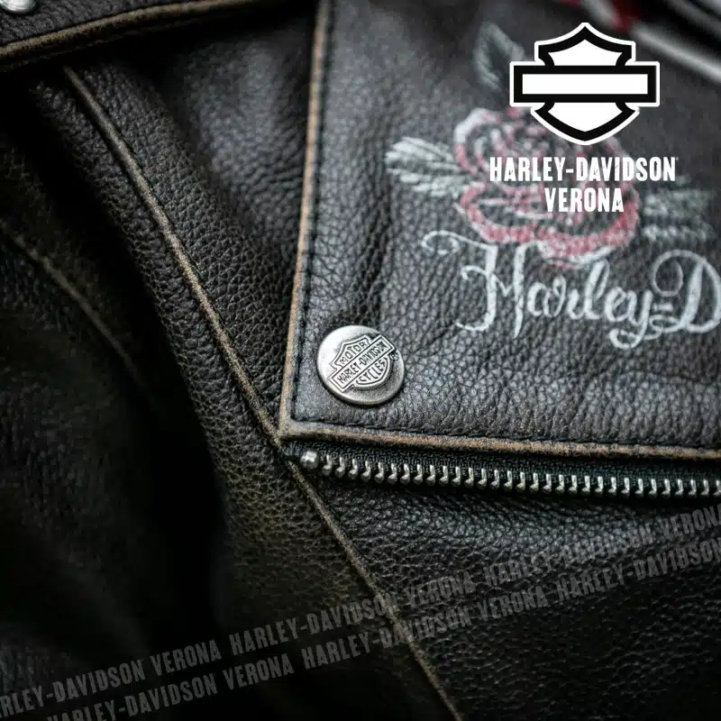 Giacca in pelle Harley-Davidson® Rose Hill - immagine 13