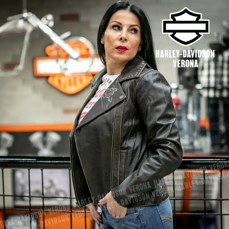 Giacca in pelle Harley-Davidson® Rose Hill - immagine 5