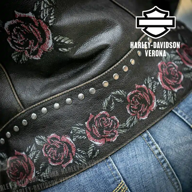 Giacca in pelle Harley-Davidson® Rose Hill - immagine 8