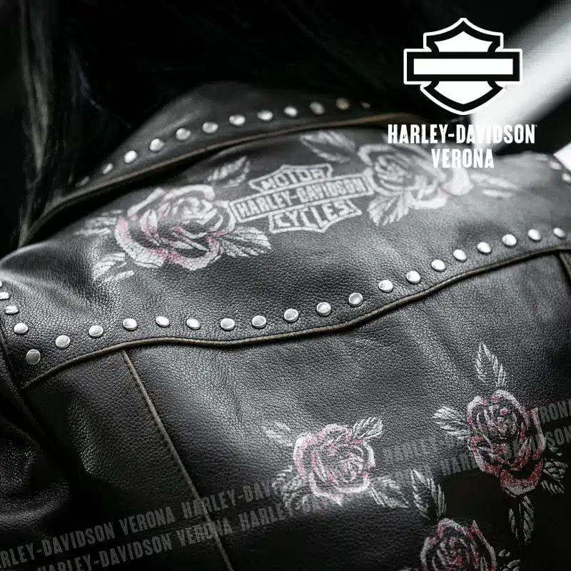 Giacca in pelle Harley-Davidson® Rose Hill - immagine 9