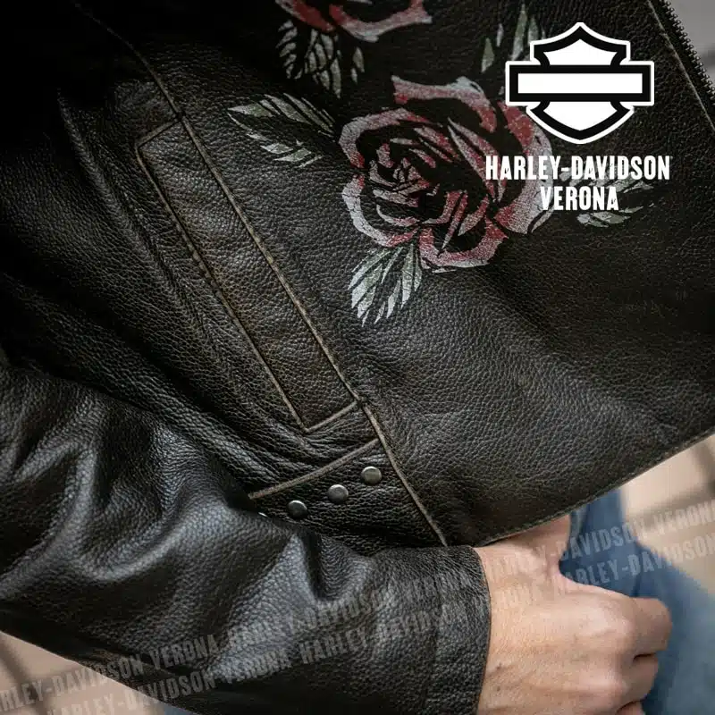 Giacca in pelle Harley-Davidson® Rose Hill - immagine 10