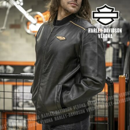 Giacca In Pelle Da Uomo Harley-Davidson