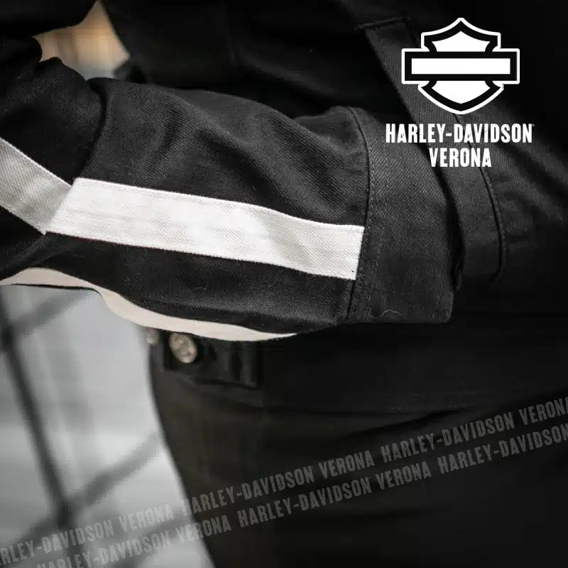 Giacca denim Harley-Davidson® White Stripe - immagine 10