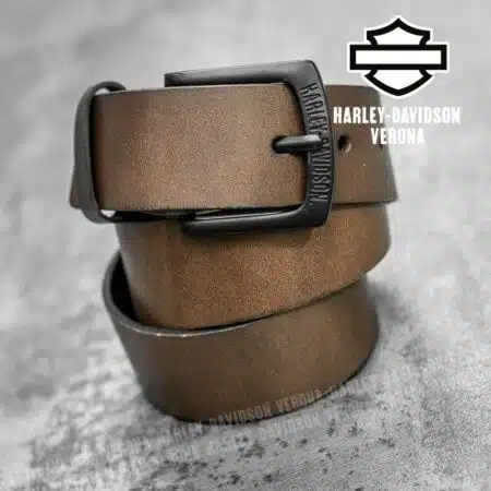 Cintura in pelle Harley-Davidson® Matteblack