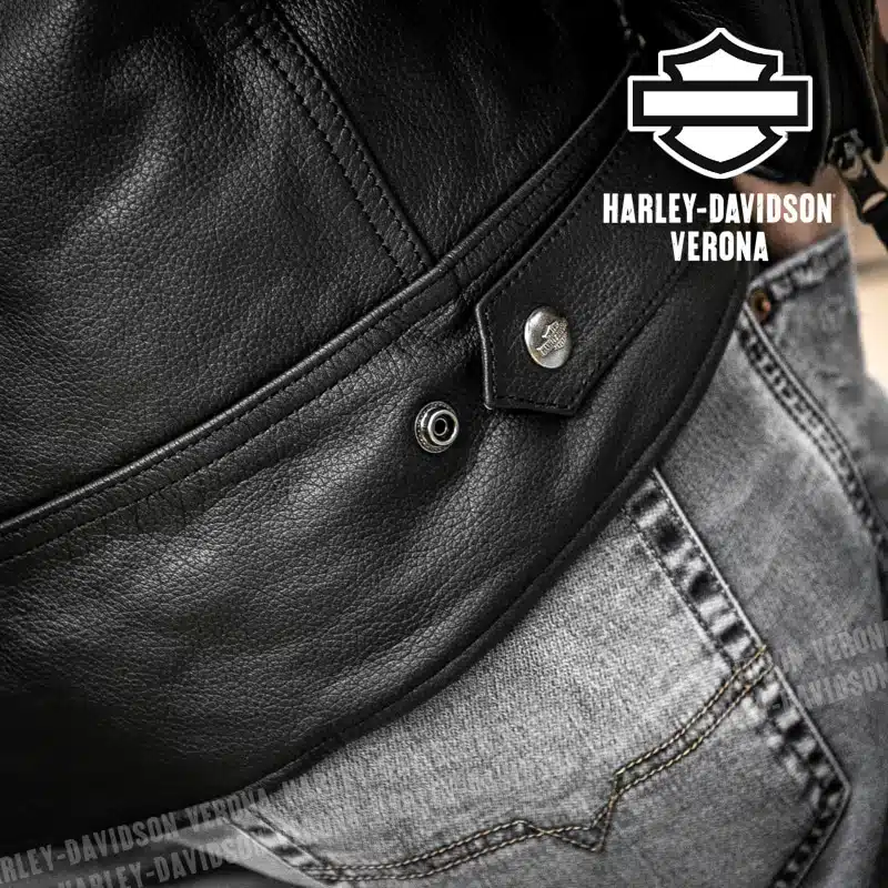 Giacca in Pelle Harley-Davidson® Impermeabile Hwy-100 - immagine 5