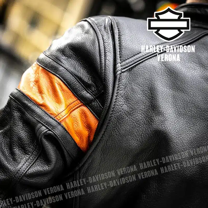 Giacca in Pelle Harley-Davidson® Impermeabile Hwy-100 - immagine 7