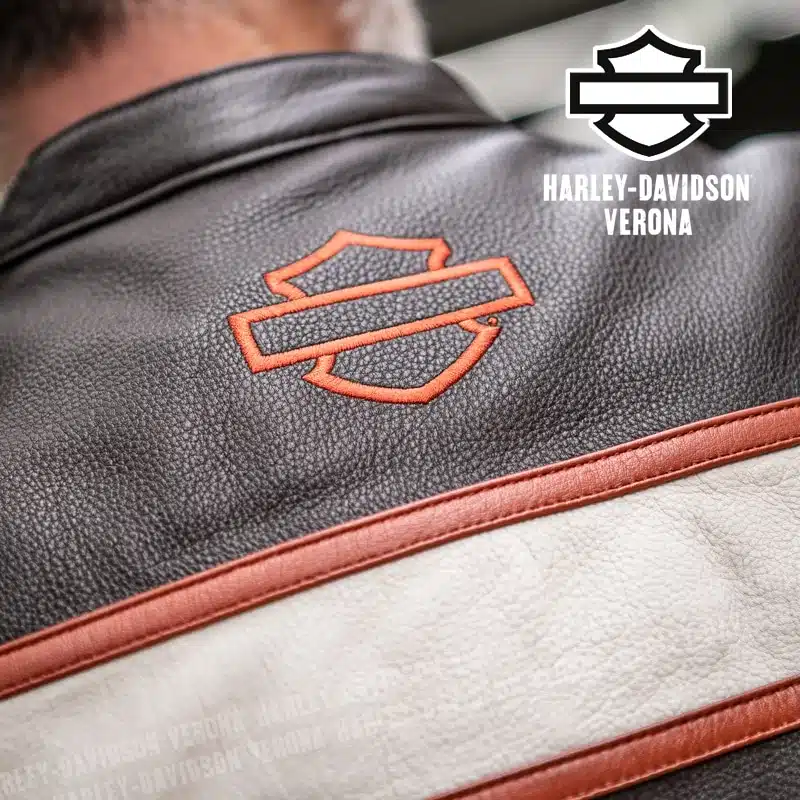 Giacca in Pelle Harley-Davidson® Victory Lane II - Java - immagine 5