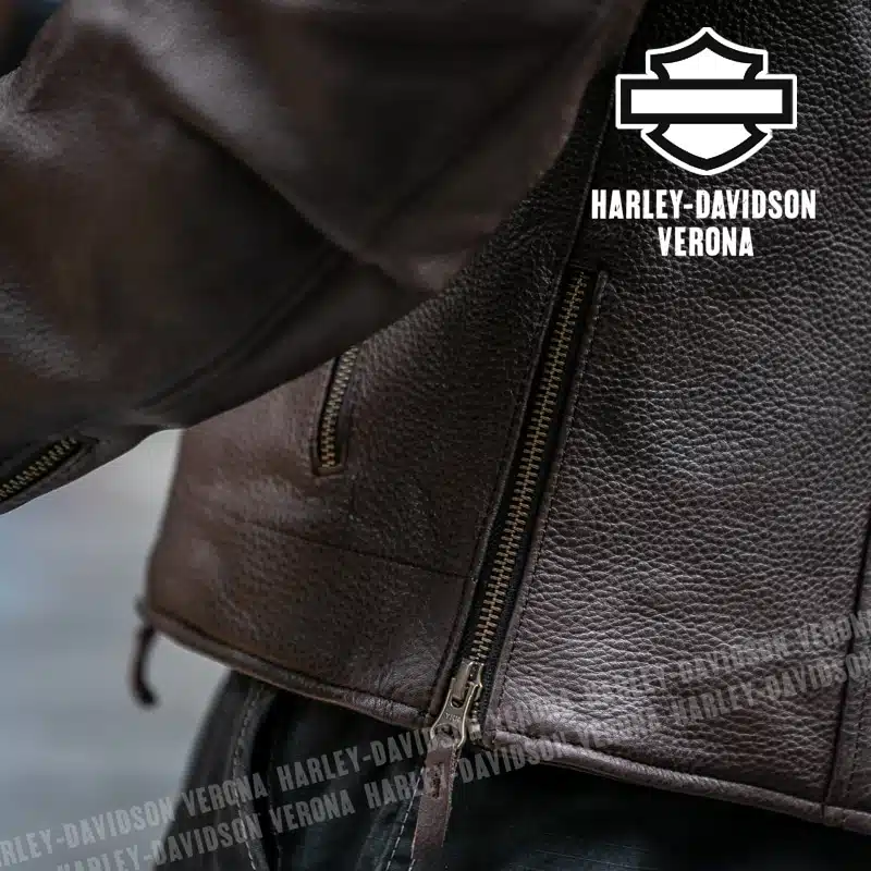 Giacca in Pelle Harley-Davidson® Victory Lane II - Java - immagine 10