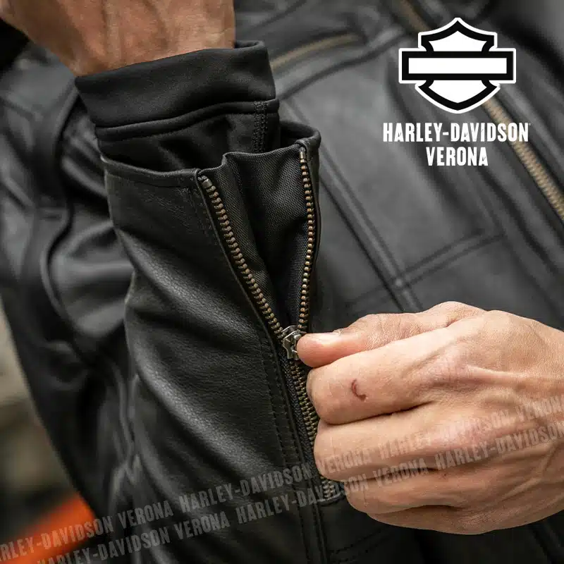 Giacca in Pelle da Uomo Harley-Davidson® Auroral II - immagine 10