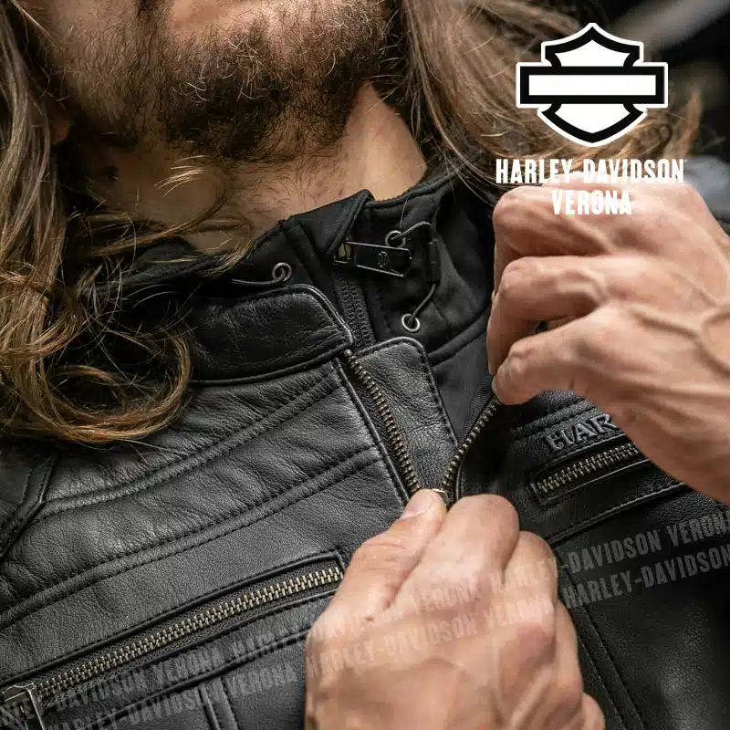 Giacca in Pelle da Uomo Harley-Davidson® Auroral II - immagine 12