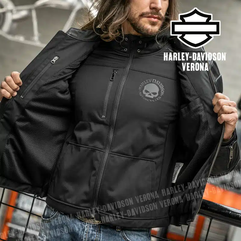 Giacca in Pelle da Uomo Harley-Davidson® Auroral II - immagine 13