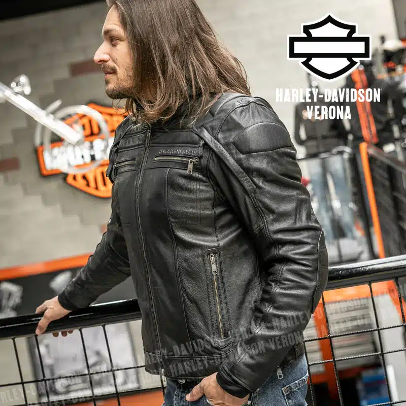 Giacca in Pelle da Uomo Harley-Davidson® Auroral II - immagine 4