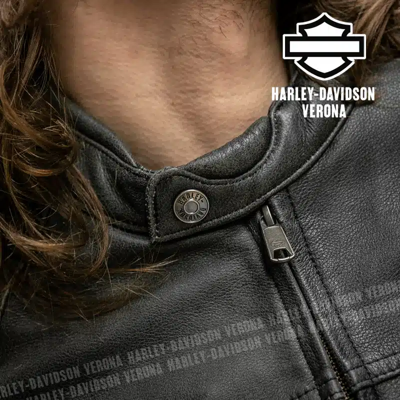 Giacca in Pelle Harley-Davidson® Passing Link II - immagine 10