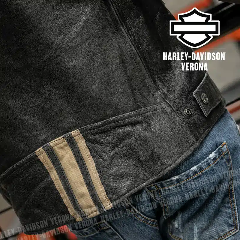 Giacca in Pelle Harley-Davidson® Passing Link II - immagine 5