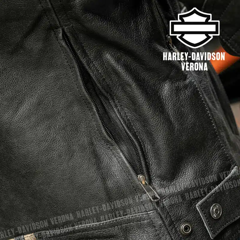 Giacca in Pelle Harley-Davidson® Passing Link II - immagine 6