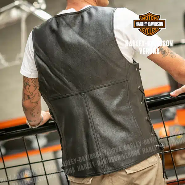 Gilet Uomo in Pelle Harley-Davidson®  Tradition II - immagine 3