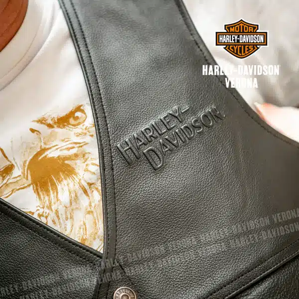 Gilet Uomo in Pelle Harley-Davidson®  Tradition II - immagine 5