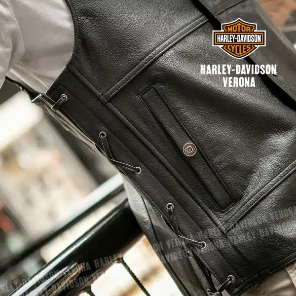 Gilet Uomo in Pelle Harley-Davidson®  Tradition II - immagine 7