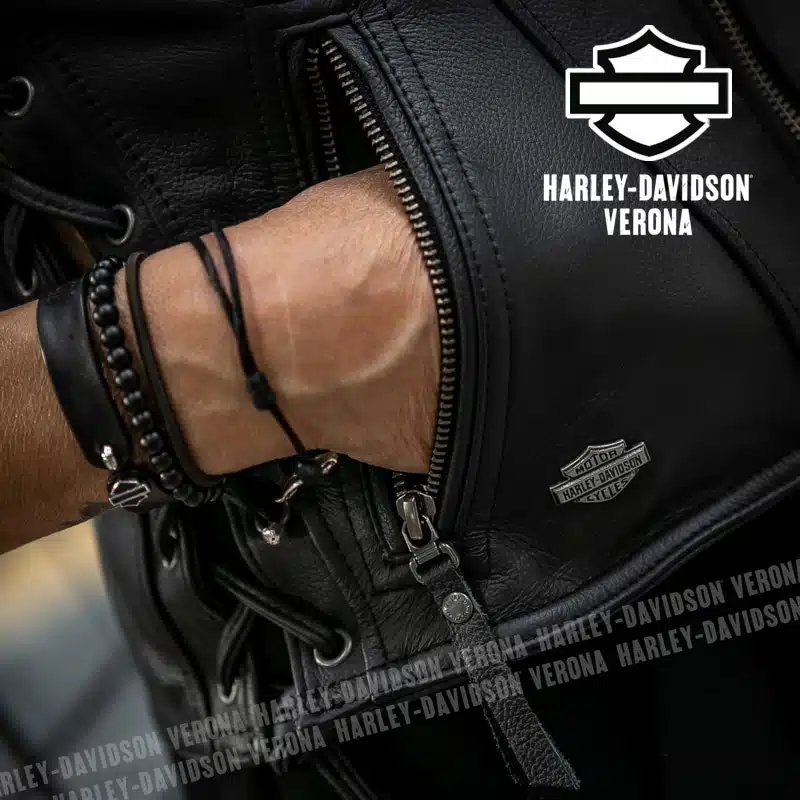 Gilet in pelle da donna Harley-Davidson® Avenue - immagine 8
