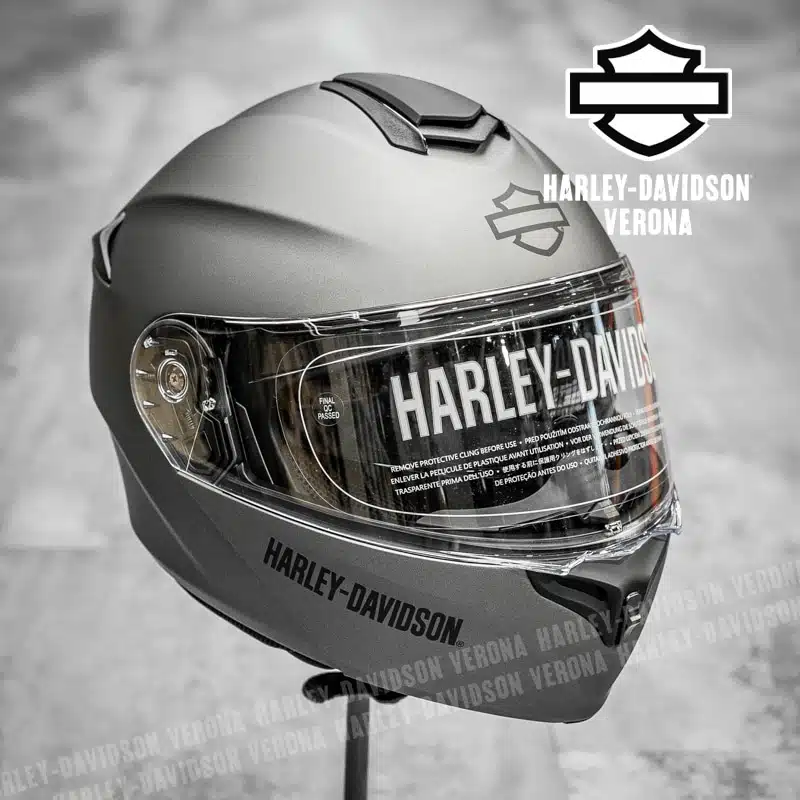 Casco Modulare Harley-Davidson® Bluetooth Outrush R - Silver - immagine 4