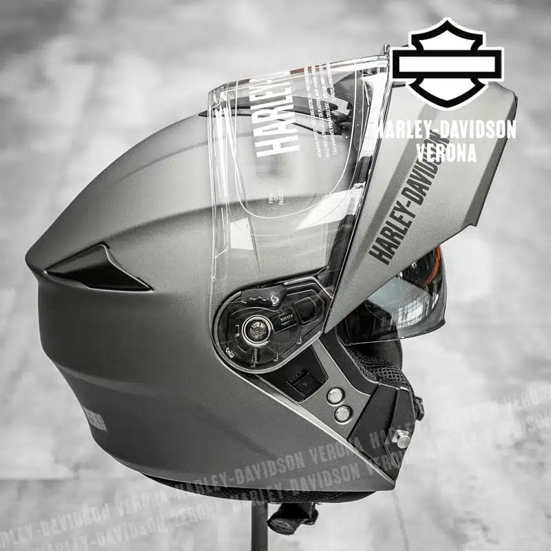 Casco Modulare Harley-Davidson® Bluetooth Outrush R - Silver - immagine 5