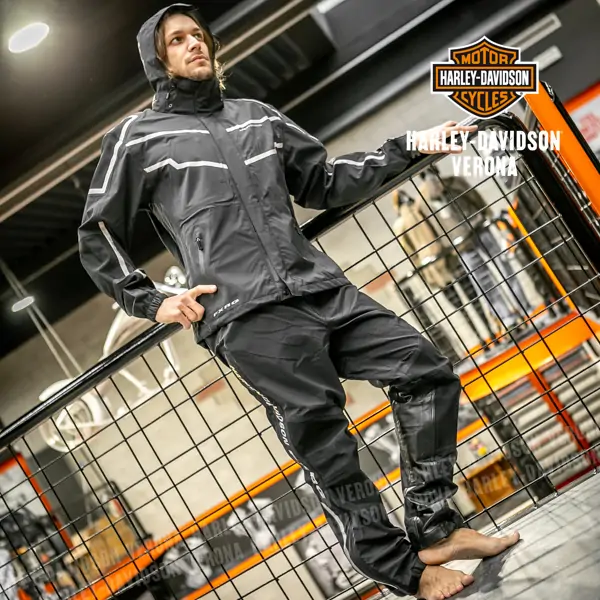 Giacca Antipioggia impermeabile e traspirante FXRG Harley-Davidson® - immagine 13
