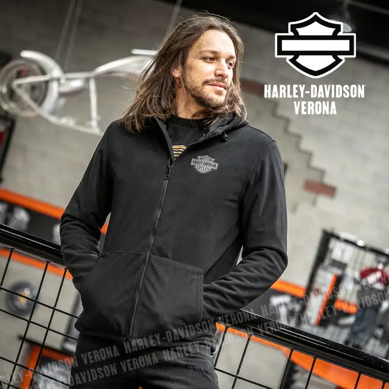 Giacca da Uomo Harley-Davidson® Roadway II Waterproof Fleece - immagine 3