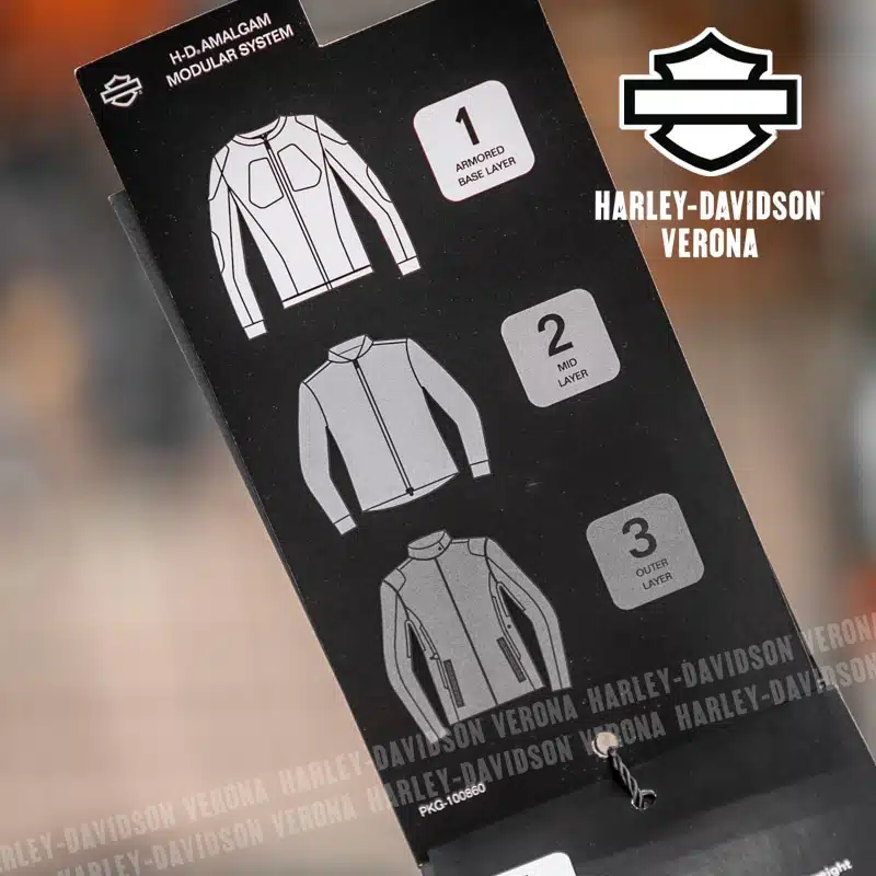 Giacca Da Donna Windproof Harley-Davidson® Layering System Strato Intermedio - immagine 10