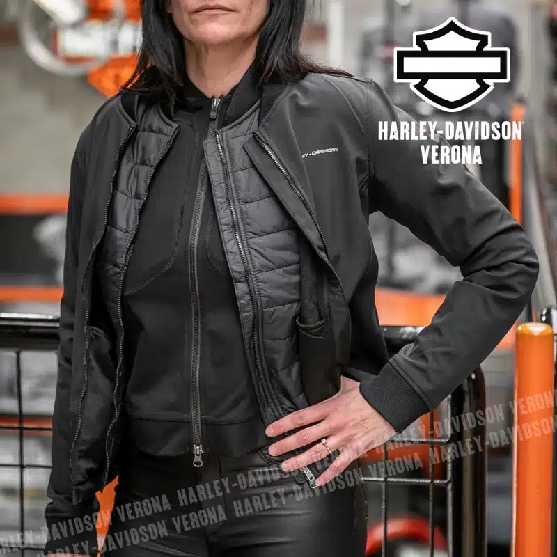 Giacca Da Donna Windproof Harley-Davidson® Layering System Strato Intermedio - immagine 9