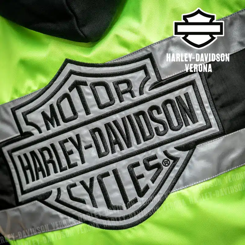 Gilet ad Alta Visibilità Harley-Davidson® Hi Vis Yellow Riflettente CE - immagine 5