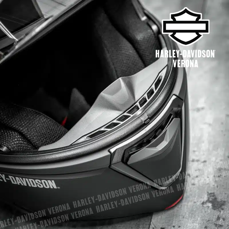 Casco Harley-Davidson® Capstone Matte Black - immagine 11