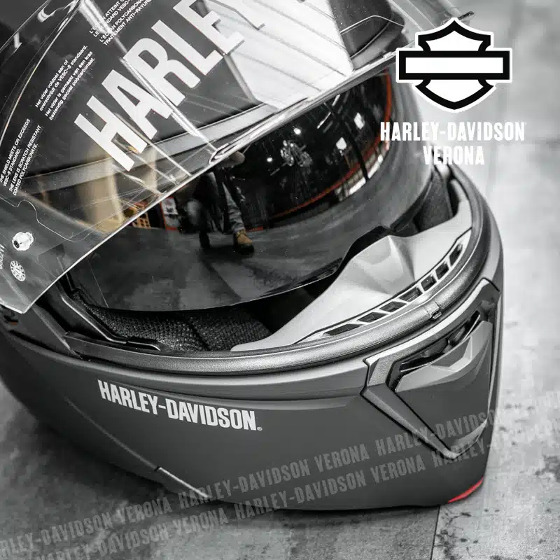 Casco Harley-Davidson® Capstone Matte Black - immagine 12