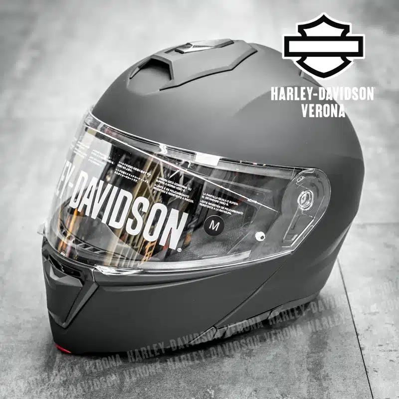 Casco Harley-Davidson® Capstone Matte Black - immagine 3