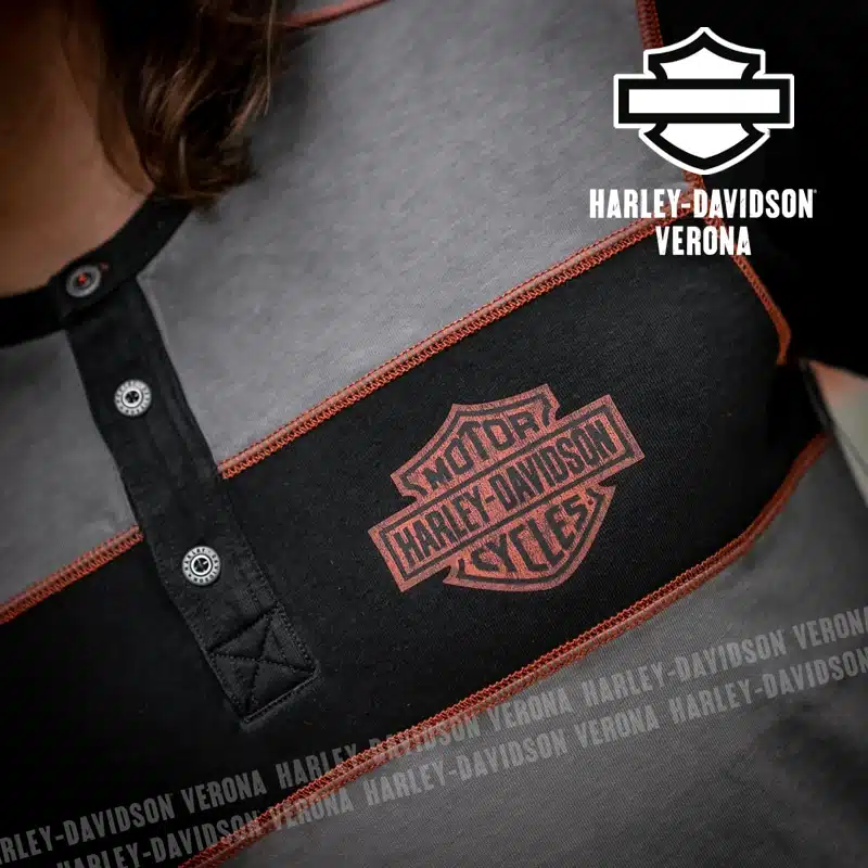 Maglia Henley Harley-Davidson® Iron Bond - immagine 5