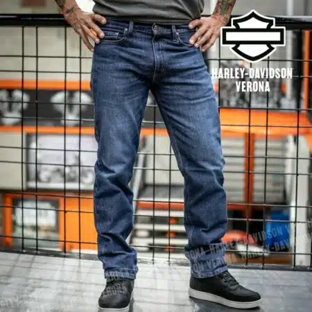 Jeans a Gamba Dritta Harley-Davidson® Wash Blue