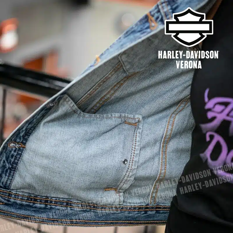 Giubbino in Jeans Da Donna Harley-Davidson® Essential B&S - immagine 8