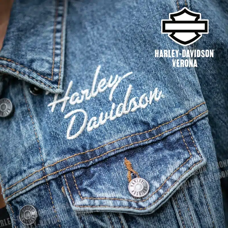 Giubbino in Jeans Da Donna Harley-Davidson® Essential B&S - immagine 6