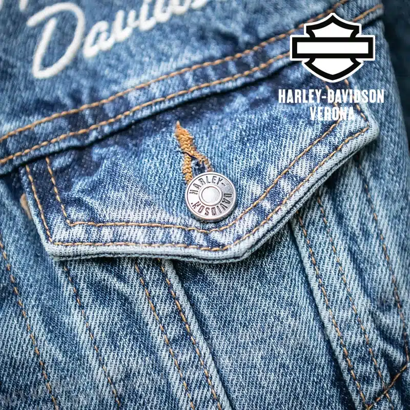Giubbino in Jeans Da Donna Harley-Davidson® Essential B&S - immagine 7