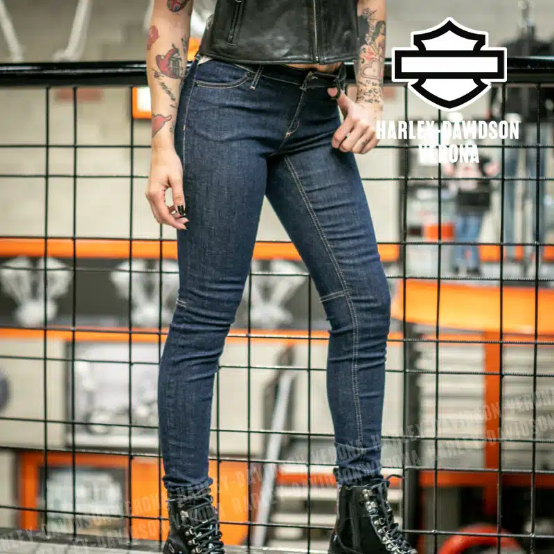 Jeans Harley-Davidson® Skinny Blue - immagine 3