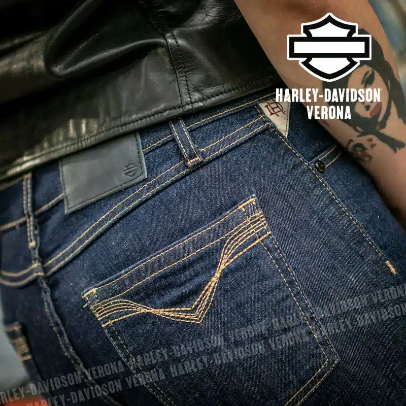 Jeans Harley-Davidson® Skinny Blue - immagine 7
