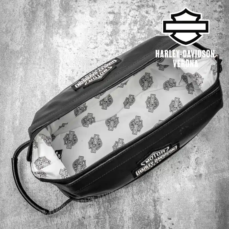 Trousse in pelle Harley-Davidson® Black - immagine 4