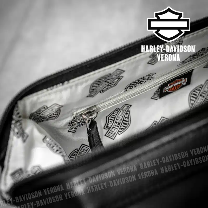 Trousse in pelle Harley-Davidson® Black - immagine 3