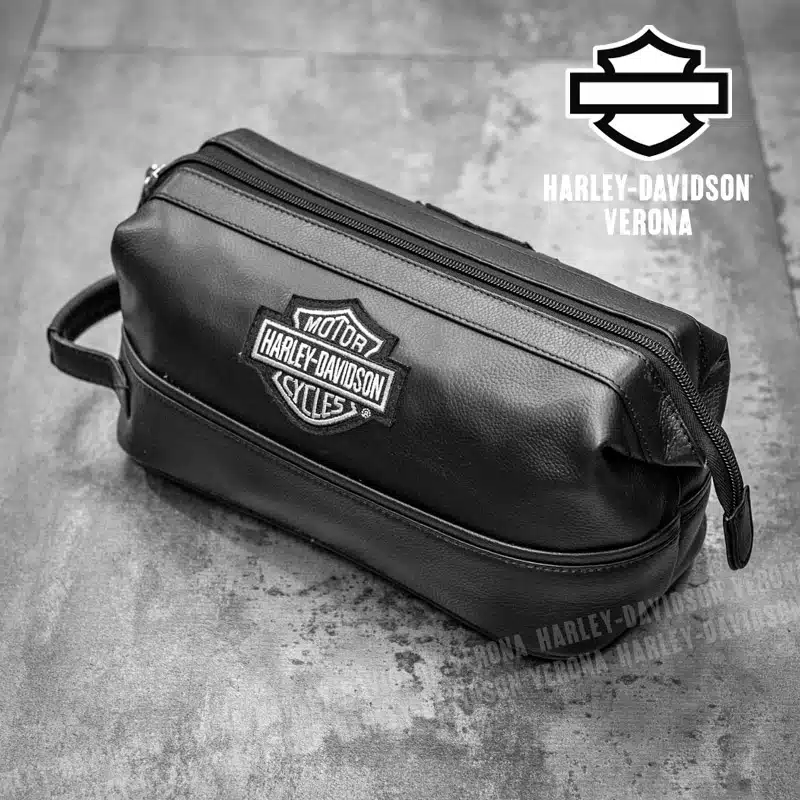 Trousse in pelle Harley-Davidson® Black - immagine 9